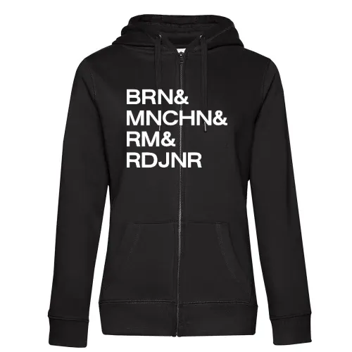 Weltmeisterstädte Deutschland ohne Vokale Frauen Hoodie