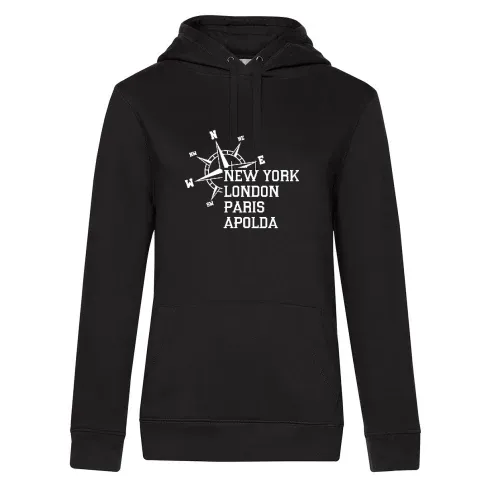 Weltstadt Apolda Hoodie Frauen Queen Hooded