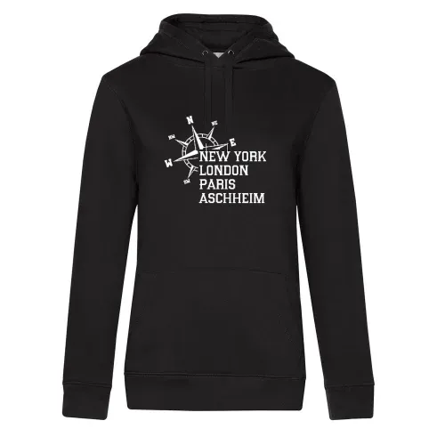 Weltstadt Aschheim Hoodie Frauen Queen Hooded