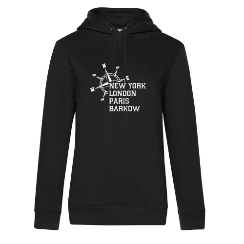 Weltstadt Barkow Hoodie Frauen Queen Hooded