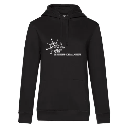 Weltstadt Bensheim-Schwanheim Hoodie Frauen Queen Hooded
