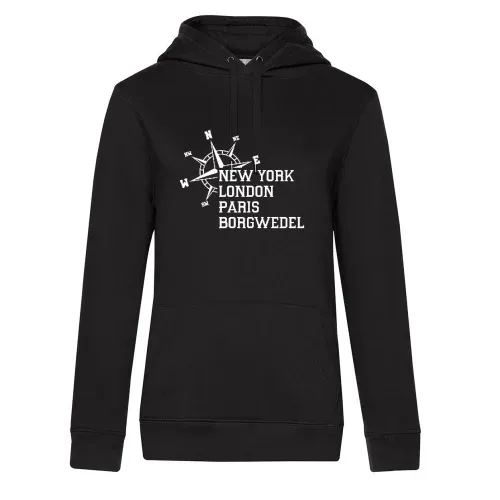 Weltstadt Borgwedel Hoodie Frauen Queen Hooded