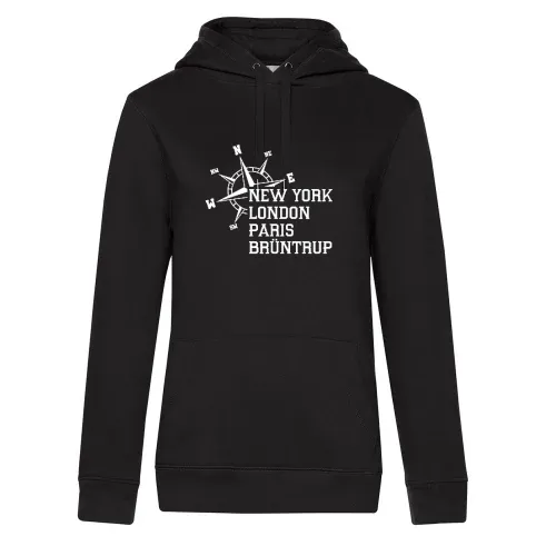 Weltstadt Brüntrup Hoodie Frauen Queen Hooded