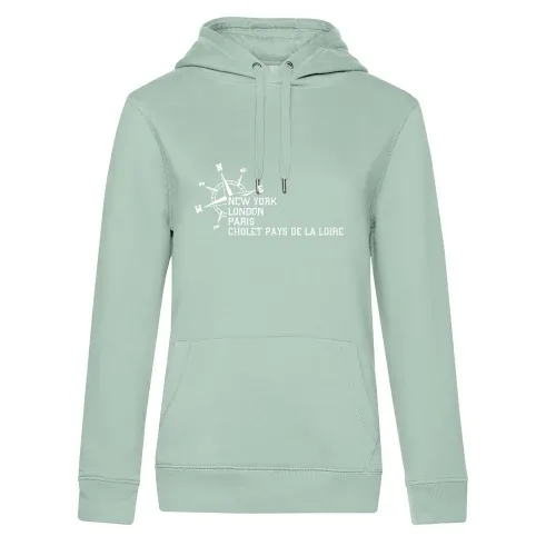 Weltstadt CHOLET Pays de la Loire Hoodie Frauen Queen Hooded