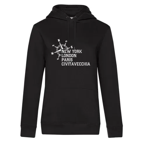 Weltstadt Civitavecchia Hoodie Frauen Queen Hooded