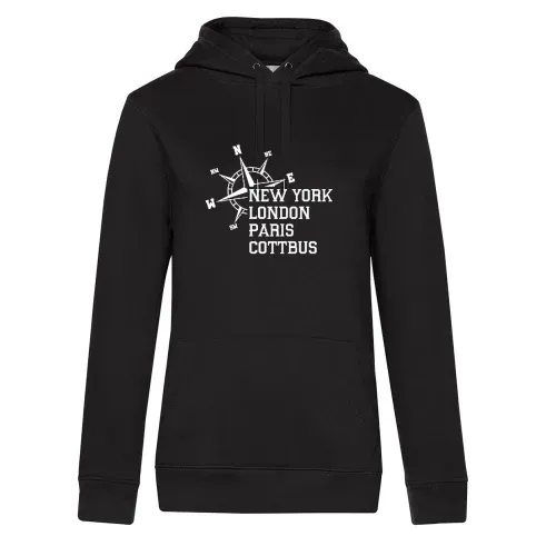 Weltstadt Cottbus Hoodie Frauen Queen Hooded