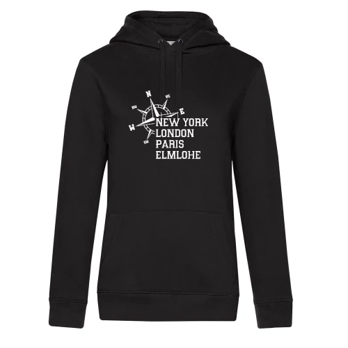 Weltstadt Elmlohe Frauen Hoodie Weltstadt Elmlohe Hoodie
