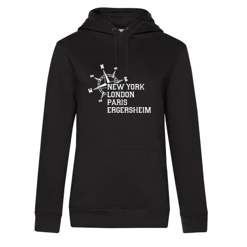 Weltstadt Ergersheim Hoodie Frauen Queen Hooded