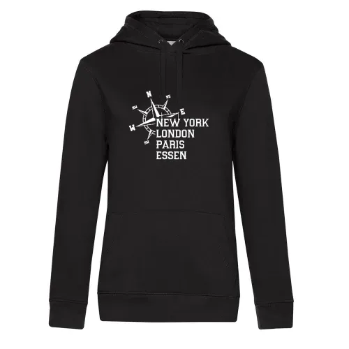 Weltstadt Essen Hoodie Frauen Queen Hooded