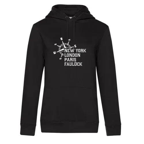 Weltstadt Faulück Hoodie Frauen Queen Hooded