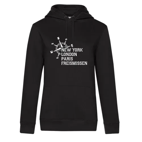 Weltstadt Freismissen Hoodie Frauen Queen Hooded