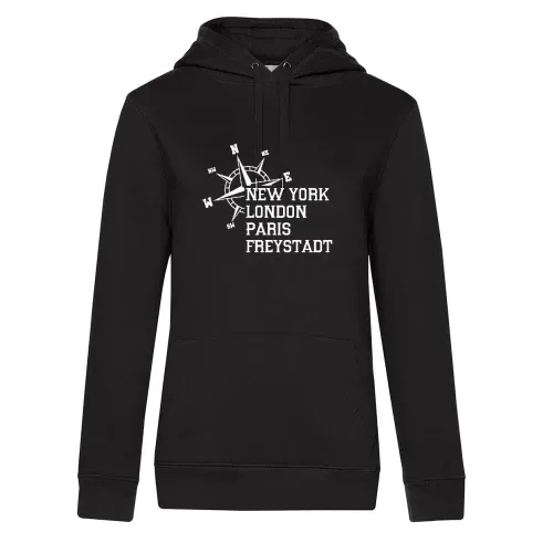 Weltstadt Freystadt Hoodie Frauen Queen Hooded