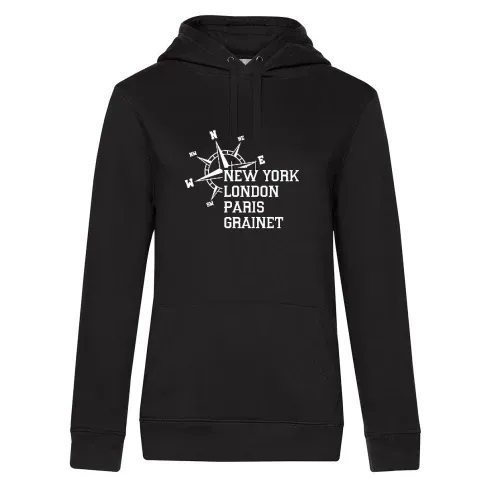 Weltstadt Grainet Frauen Hoodie Weltstadt Grainet Hoodie