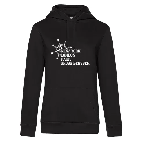 Weltstadt Groß Berßen Hoodie Frauen Queen Hooded