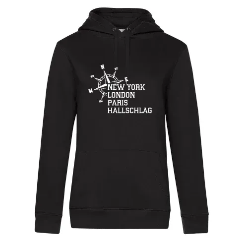 Weltstadt Hallschlag Hoodie Frauen Queen Hooded