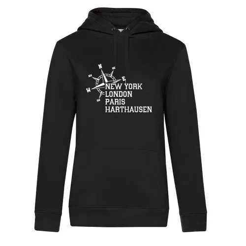 Weltstadt Harthausen Hoodie Frauen Queen Hooded