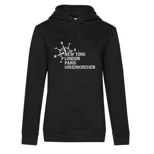 Weltstadt Höhenkirchen Hoodie Frauen Queen Hooded
