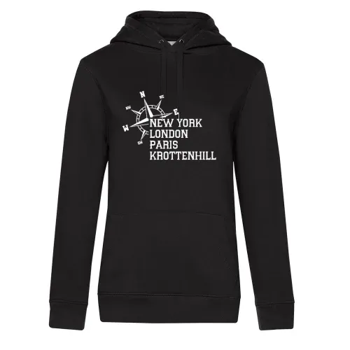 Weltstadt Krottenhill Hoodie Frauen Queen Hooded