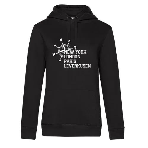 Weltstadt Leverkusen Hoodie Frauen Queen Hooded
