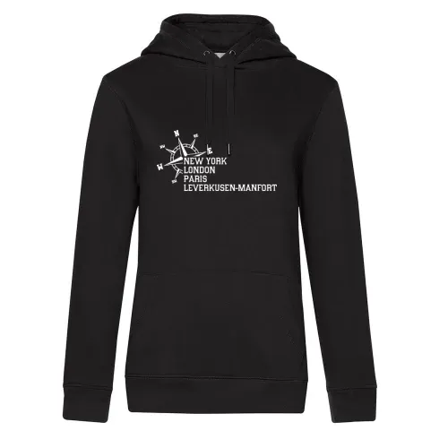 Weltstadt Leverkusen-Manfort Hoodie Frauen Queen Hooded