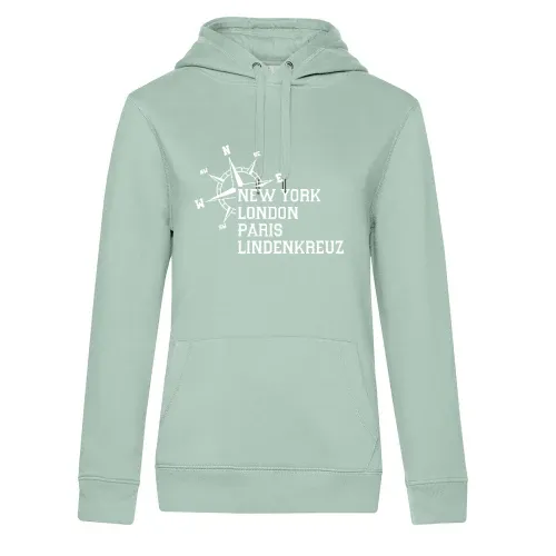 Weltstadt Lindenkreuz Hoodie Frauen Queen Hooded