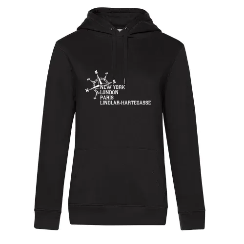 Weltstadt Lindlar-Hartegasse Hoodie Frauen Queen Hooded