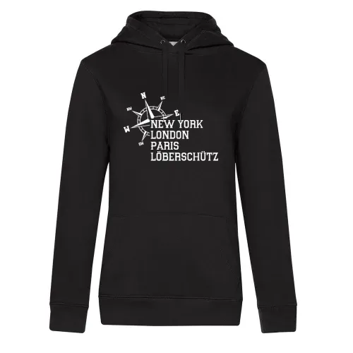 Weltstadt Löberschütz Hoodie Frauen Queen Hooded