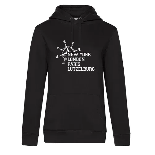 Weltstadt Lützelburg Hoodie Frauen Queen Hooded