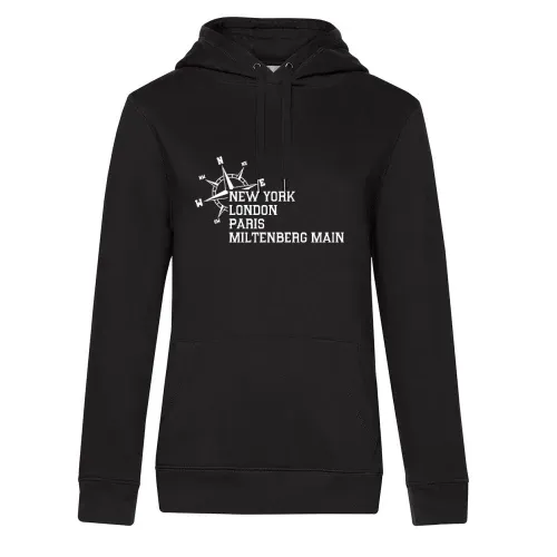 Weltstadt Miltenberg Main Hoodie Frauen Queen Hooded
