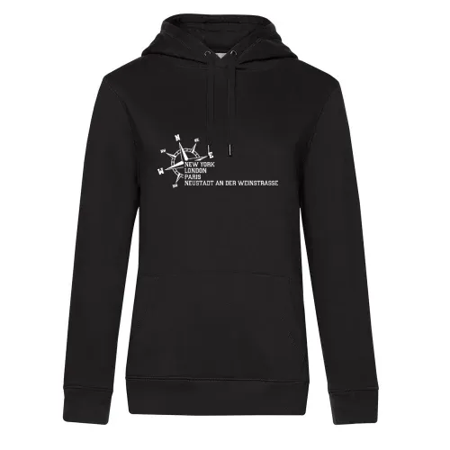 Weltstadt Neustadt An Der Weinstraße Hoodie Frauen Queen Hooded