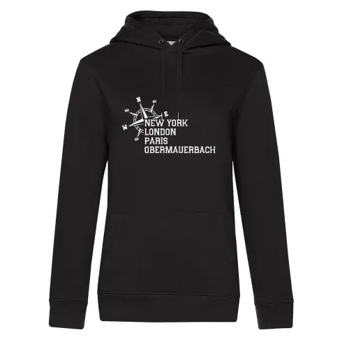 Weltstadt Obermauerbach Hoodie Frauen Queen Hooded