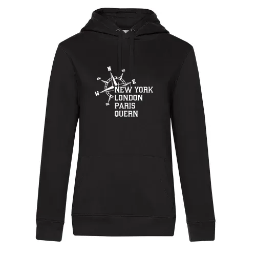 Weltstadt Quern Hoodie Frauen Queen Hooded