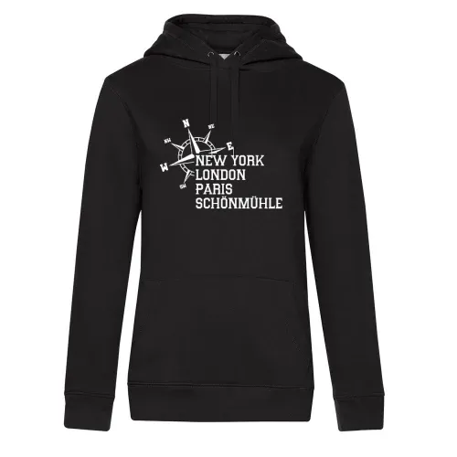 Weltstadt Schönmühle Hoodie Frauen Queen Hooded