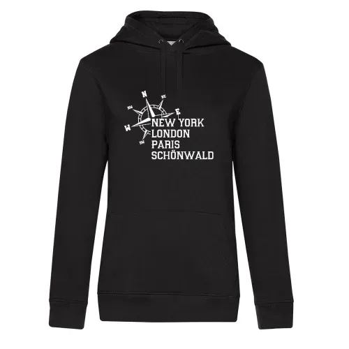 Weltstadt Schönwald Hoodie Frauen Queen Hooded
