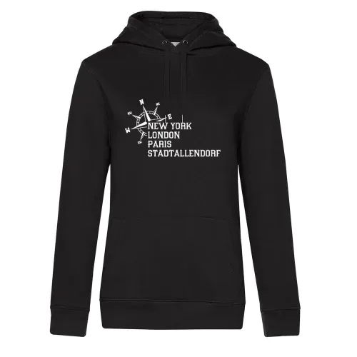 Weltstadt Stadtallendorf Hoodie Frauen Queen Hooded
