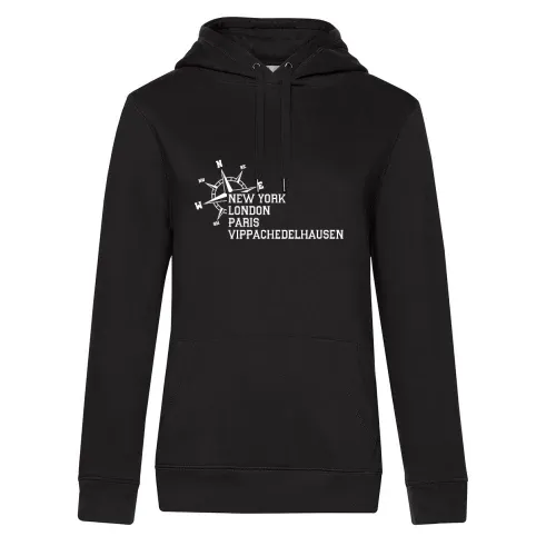 Weltstadt Vippachedelhausen Hoodie Frauen Queen Hooded