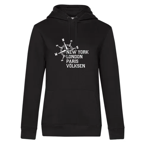 Weltstadt Völksen Hoodie Frauen Queen Hooded