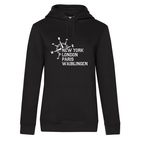 Weltstadt Waiblingen Hoodie Frauen Queen Hooded