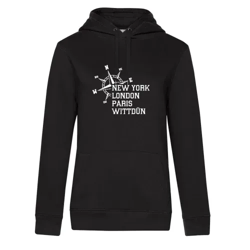 Weltstadt Wittdün Hoodie Frauen Queen Hooded