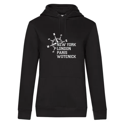 Weltstadt Wotenick Hoodie Frauen Queen Hooded