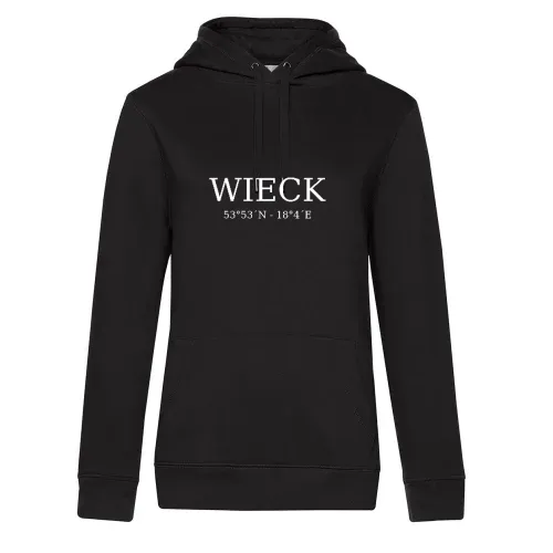 Wieck Koordinaten Hoodie Frauen Queen Hooded