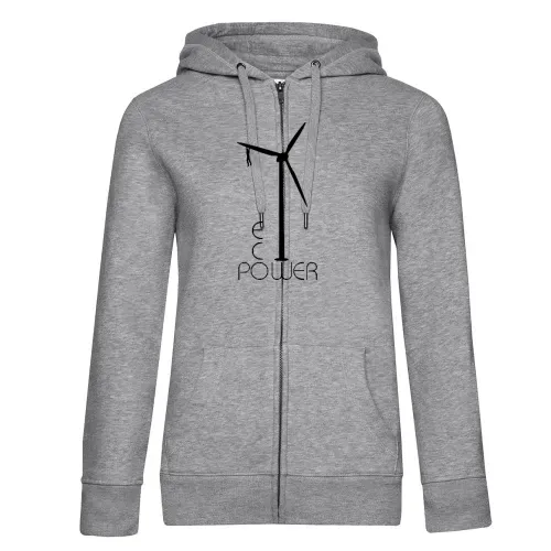 Windrad Eco Power Frauen Hoodie