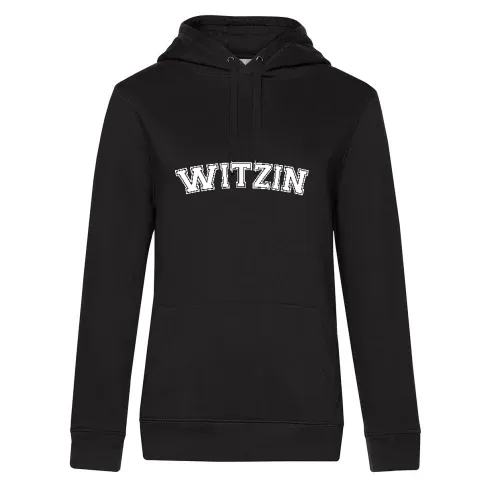 Witzin Hoodie Frauen Queen Hooded