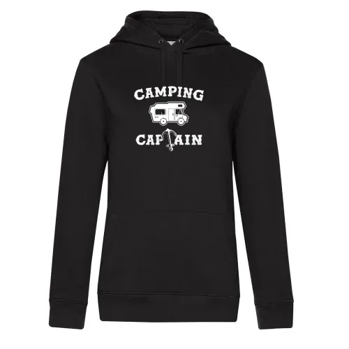 Wohnmobil Camping Captain Womo Reisemobil Camper Frauen Hoodie