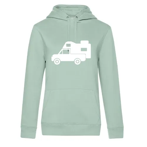 Wohnmobil Pickup Camper Wohnkabine Absetzkabine Frauen Hoodie