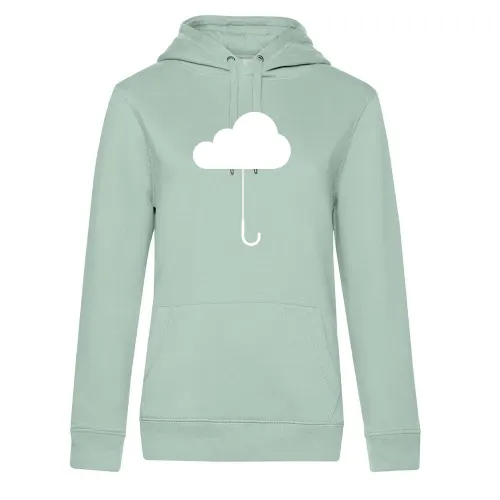 Wolkenschirm Frauen Hoodie Wolkenschirm Hoodie