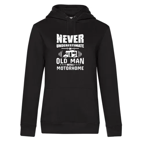 WOMO Wohnmobil Camper Camping Rentner Old Man Hoodie