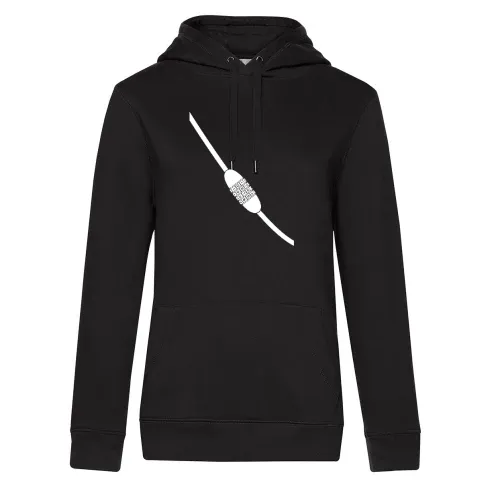 Zahlen Fahrradschloss Hoodie Frauen Queen Hooded