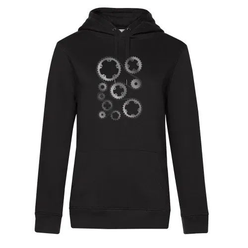 Zahnräder mit Kette Hoodie