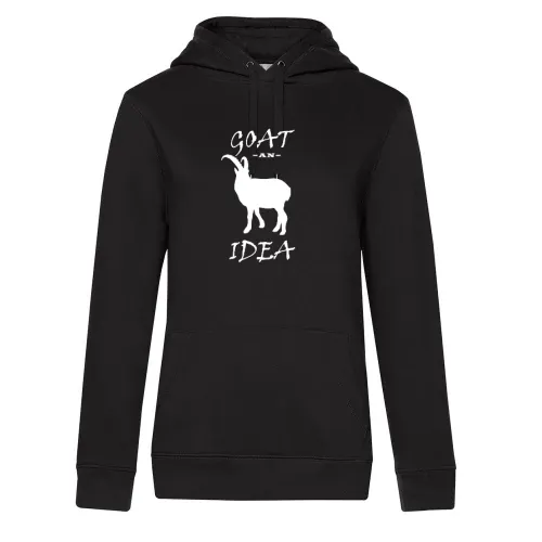 Ziege hat eine Idee - Ziegenhalter Landwirt Hoodie